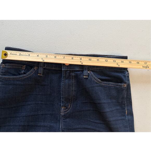 J. Crew Denim Jeans Women's Size 29 Blue Dark Wash Lookout High Rise Skinny - Picture 7 of 13